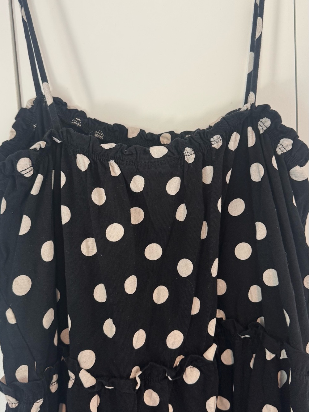 CLOSET CLEAN-OUT: ASOS DESIGN Black & White Polka Dot Dress - Picture 4 of 8